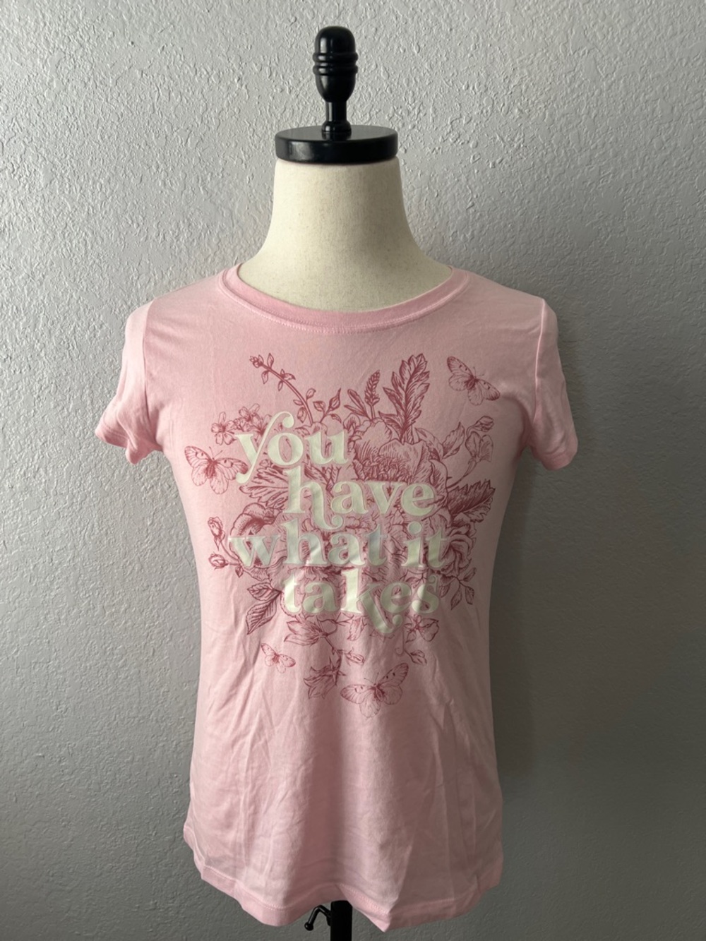 Wound Up Pink Interior Tag Tee